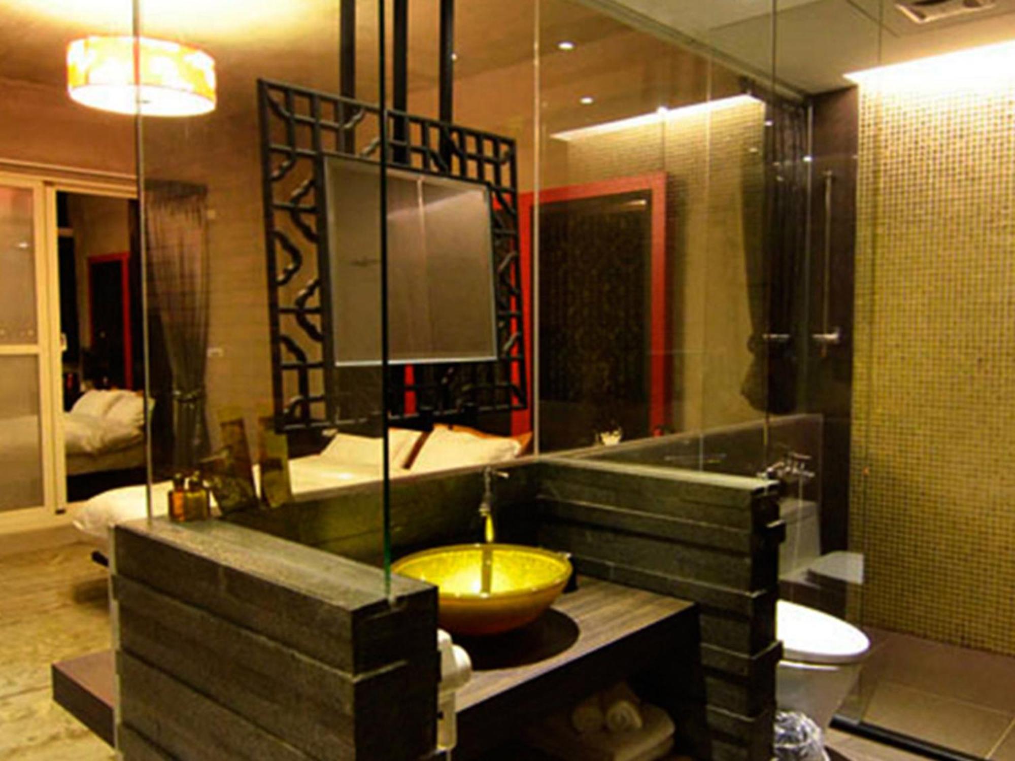 Hotian Inn Donggang Ruang foto